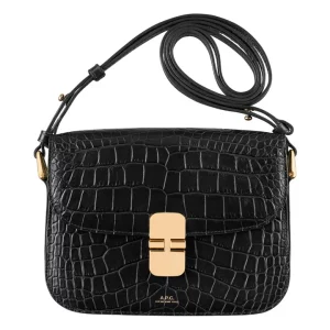 Shiraleah Monaco Black Vegan Crossbody Pouch